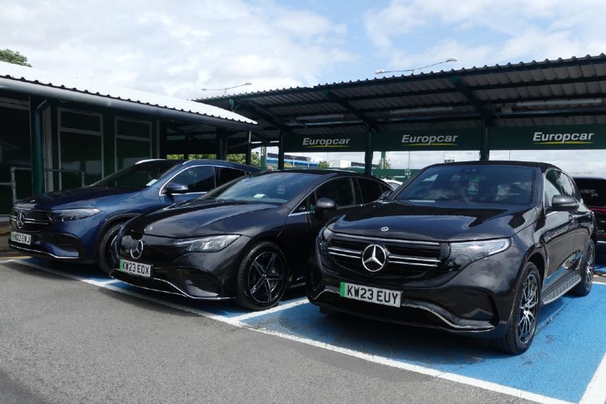Europcar adds Mercedes models to EV fleet Business Travel News Europe